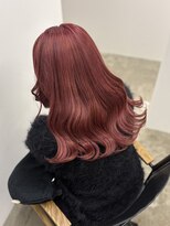 コタン(COTAN)&nbsp;カシスピンク×ブリーチカラー20代〈中路〉