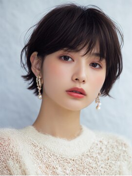 ロッソ 大橋店(Rosso) 軽い毛先のナチュラルショート【大橋】