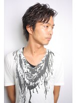 トムキャット(TOM CAT) パーマ×外ハネ×黒髪×男