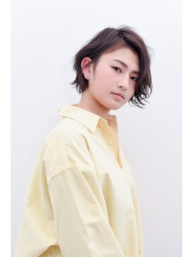 チェスト 姫路店(CHEST) ショートボブ|フレンチカジュアル/グレージュ 30代/40代/50代