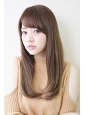 【FORTE 銀座】大人可愛い☆ナチュラルストレートロング