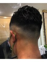 ネクサスアンドコー 錦糸町店(NEXUS&Co.)&nbsp;フェード×コールドパーマ　［錦糸町］<理容室>［Men's］