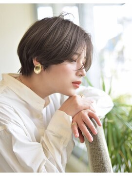 キアラ(Kchiara) 前髪長めハンサムショートkchiara福岡天神川野直人