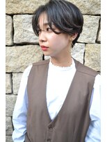 ヌード(NUDE)&nbsp;「NUDE」#フェザーバング シースルバング こなれヘア ショート