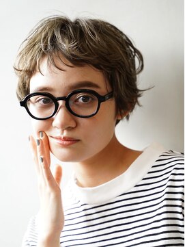 サニー(Sany) マッシュニュアンスパーマ【祐天寺/パーマ/ショート/ボブ】