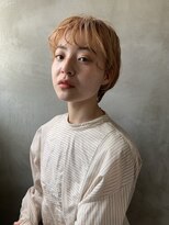 テテ ニコ(tete nico) short × pale orange