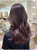 ピンクラベンダーカラー 水素カラー 美髪 横浜