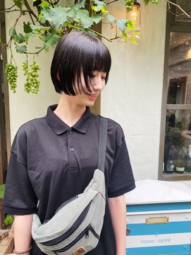 ロッソサンテ(rosso sante) ボブヘア