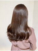 ローグ金町美容室【殿岡　貴子】コーラルブラウンカラー