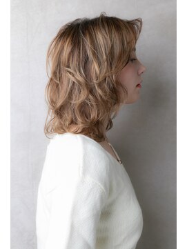 カバーヘア イヴ 戸頭店(COVER HAIR EVE) かきあげ前髪外国人風スッテプボーンカットTb3戸頭20代30代40代