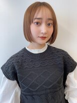 エニ 自由が丘(ENi)&nbsp;マチルダボブ/ピンクベージュ/インナーグレージュ[自由が丘駅]