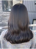 ブリーチなしオリーブグレージュ