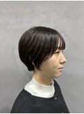 ショートボブ/似合わせカット/レッドブラウン[大宮駅]