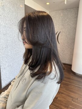 ザック ヴィ(ZACC  vie) ショコラグレージュ　レイヤーカット　20代30代40代