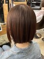 アールトゥーヘアー(art To Hair) 鎖骨下からのばっさり切りっぱなしボブ!あごラインボブが人気♪