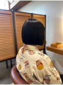 【学割U24】切りっぱなしボブ
