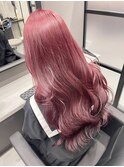 【韓国ヘア/ピンク】