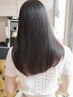 ◎中高生限定◎【くせ毛の髪質改善】カット+ストレート（縮毛矯正）￥17600