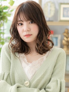 カバーヘア ブリス 北浦和(COVER HAIR bliss) 外国人風抜け感斜めバングウェットヘアTb6北浦和20代30代40代