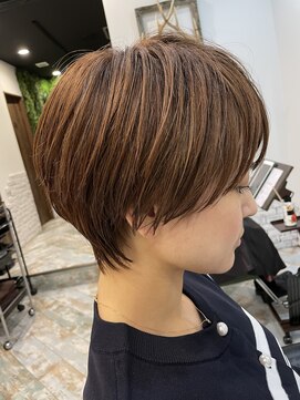 リノナ(Linona) ★似合わせカットグレーベージュ髪質改善インナーカラー前髪