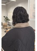 ゆるふわ大人可愛い☆20代30代レイヤーボブパーマグレージュ