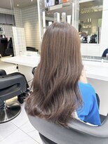 ユナイテッド 横浜(UNITED) コテ巻き風パーマ+シフォンベージュ