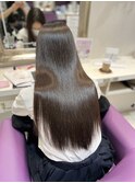 20代30代 髪質改善 縮毛矯正 グレージュ トリートメント 美髪