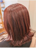 アン(an) 髪質改善プラチナカラー×ピンクブラウン