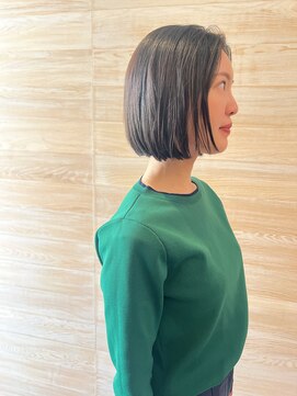 トップヘアーヒルズ 安城(TOP HAIR HILLS) ナチュラルなボブスタイル