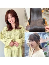 ≪トップスタイリスト/蜂矢　優華》透明感カラー/カワイイ顔まわりお任せください!! 