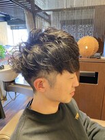 アンツ サザンリゾート 茅ヶ崎店(ANT'S Southern Resort) ダークアッシュ/ニュアンスパーマ/韓国マッシュ/スペインカール