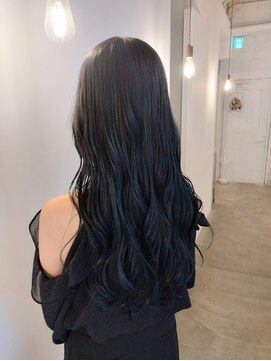 アルジャーノン グリーン(ALGERNON GREEN) ケアブリーチカラー/ブルーブラック/透明感カラー