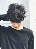 アパレル男子に大人気！くせ毛風マッシュパーマ《小顔》メンズ