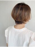 【LatelierContent asuka】くせをいかしたショートボブ