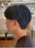 〔mist：MOEKA〕 センターパート/ツーブロック/メンズカット #26