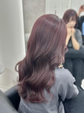 アルドーレフィエロ シンサイバシ(Ardore fiero shinsaibashi) カシスピンク/ブリーチなし/ワインレッド20代30代40代