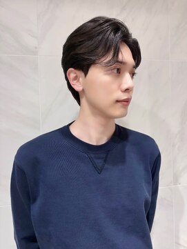 ヘアサロン ガリカ 表参道(hair salon Gallica) メンズナチュラルパーマ/センターパート