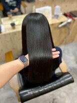 ヌープヘアーアイス(NUUP.hair ici)&nbsp;【艶髪】素髪のような柔らか美髪ストレート◎