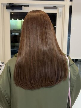 シエ バイ ケンジ 湘南台(sie by KENJE) アッシュ&オリーブで作るブラウン