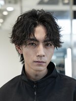 フィフスパーク(fifth PARK)&nbsp;渋谷大人ビジネスマンシャドウパーマメンズカットメンズパーマ