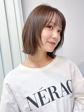 ガーデン 銀座(GARDEN) 顔まわりレイヤー 顔まわり ボブレイヤー ボブ 透明感