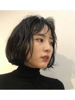 えぃじぇんぬヘア(Hair)&nbsp;ニュアンスウェーブ×ボブ
