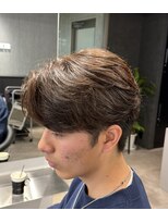 ステラ(STELLA) ブラウンカラー/メンズサロン/メンズ/眉毛カット/シャドウパーマ