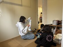 セルフ(self)の雰囲気（お子様同伴でも大丈夫です！）