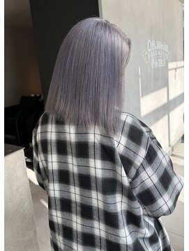 オフホワイト 大阪店(Off-White) グレーシルバー