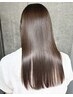 【nao限定】つるりんちょ。カット+つやさらストレート+カラー￥30000