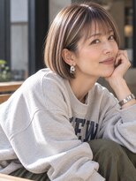 コノアラボ 守谷店(Conoah labo)&nbsp;白髪ぼかしハイライト/キッズカット/デザインカラー/守谷