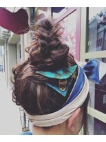 ポルタカリーナサロン(PORTA CARINA SALON)&nbsp;簡単ヘアアレンジお団子