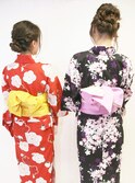 浴衣の着付け＆セット