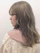 ロンド パルティール 大宮(Lond partir)&nbsp;【神田安優奈】ハイトーンのミルクグレージュカラー